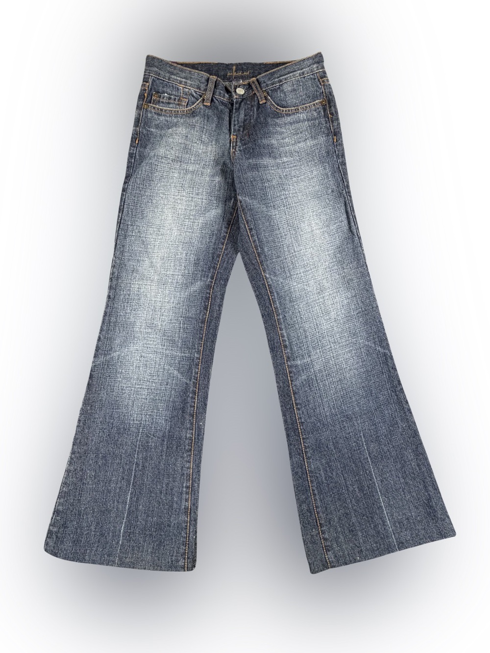 Women’s 7 for All Man Kind Relaxed Flare Leg Wide Leg Jeans Size 27W 28.5L